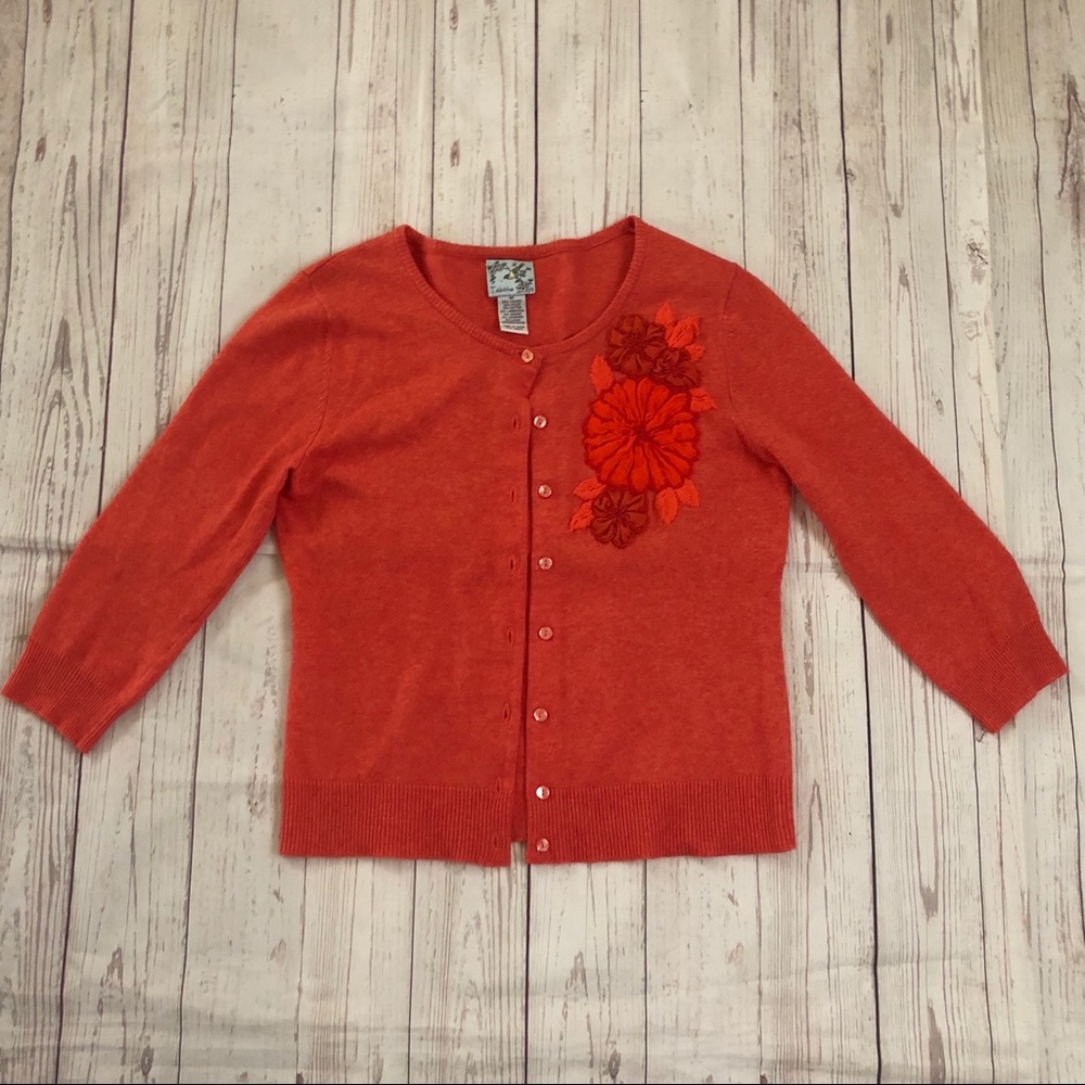 Anthropologie Tabitha Cardigan Wool Sweater.